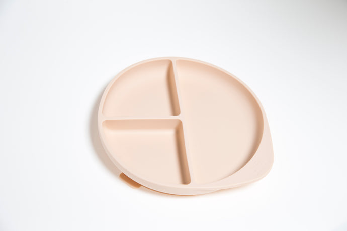 Silicone Suction Divided Plate (Wheat Fields)
